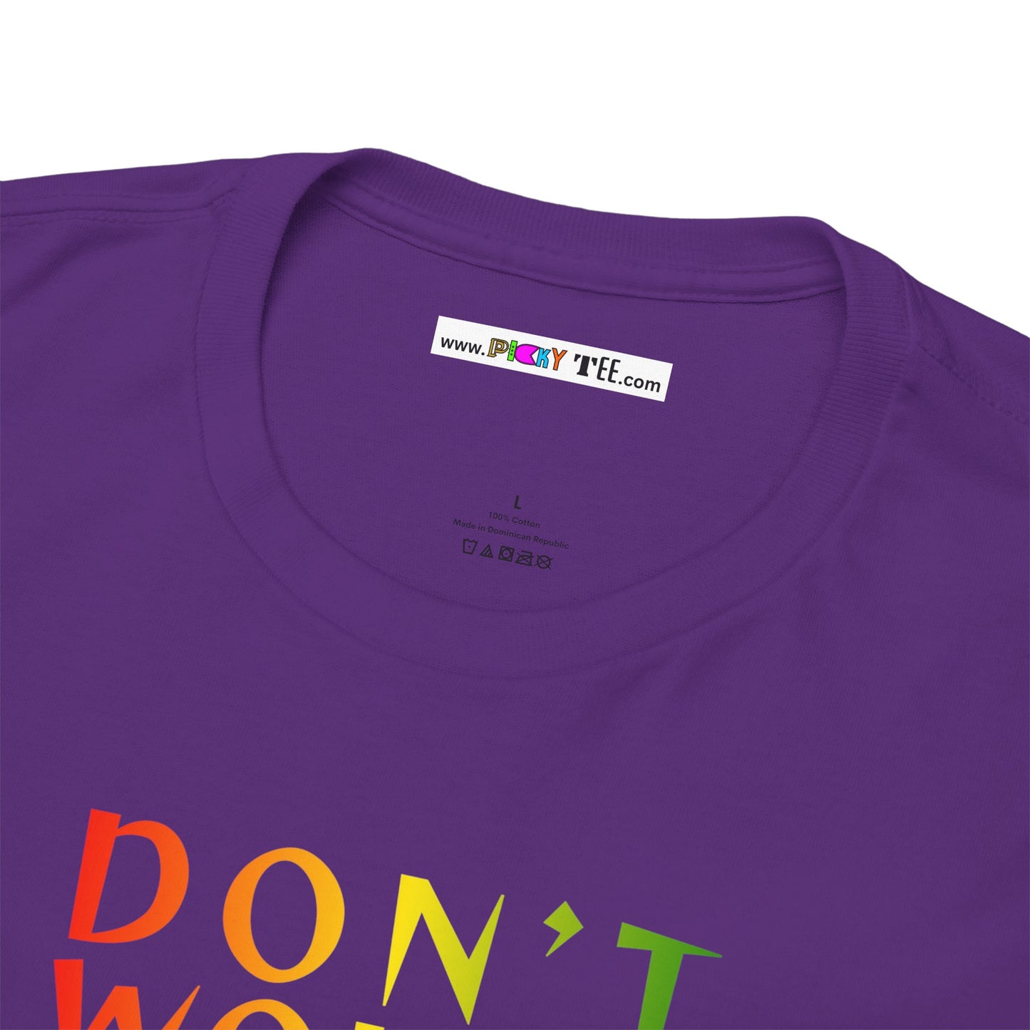 DON'T WORRY BOUT A THING CAUSE Unisex Heavy Cotton Tee