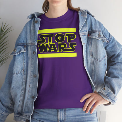 STOP WARS Unisex Heavy Cotton Tee