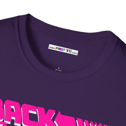 BACK TO THE EIGHTIES Unisex Softstyle 100% Cotton T-Shirt