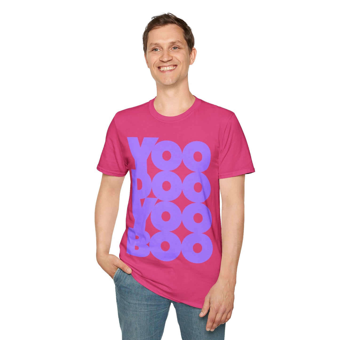 YOO DOO YOO BOO! Unisex Softstyle 100% Cotton T-Shirt