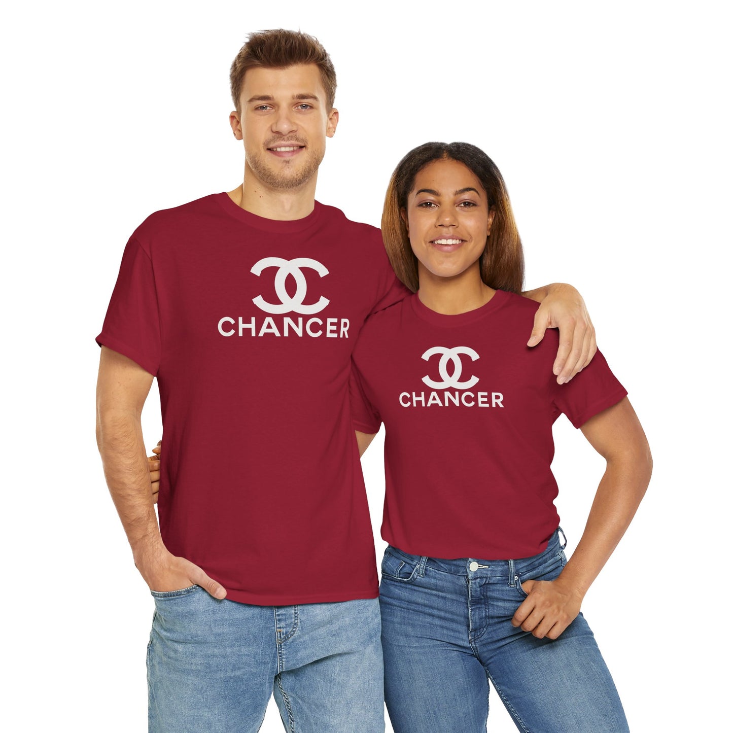 CHANCER Unisex Heavy Cotton Tee