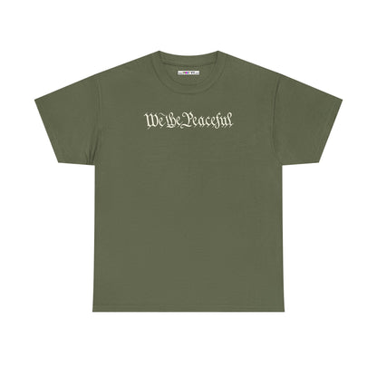 WE THE PEACEFUL Unisex Heavy Cotton Tee