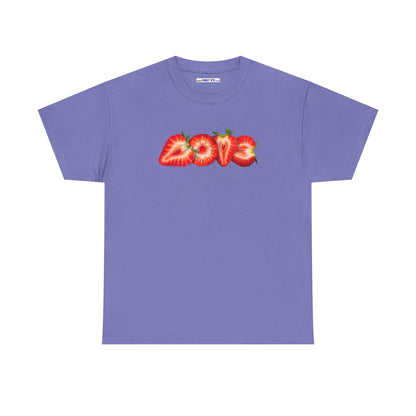BERRY MUCH LOVE Unisex Heavy Cotton Tee