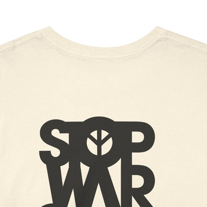 STOP WAR START PEACE Unisex Heavy Cotton Tee