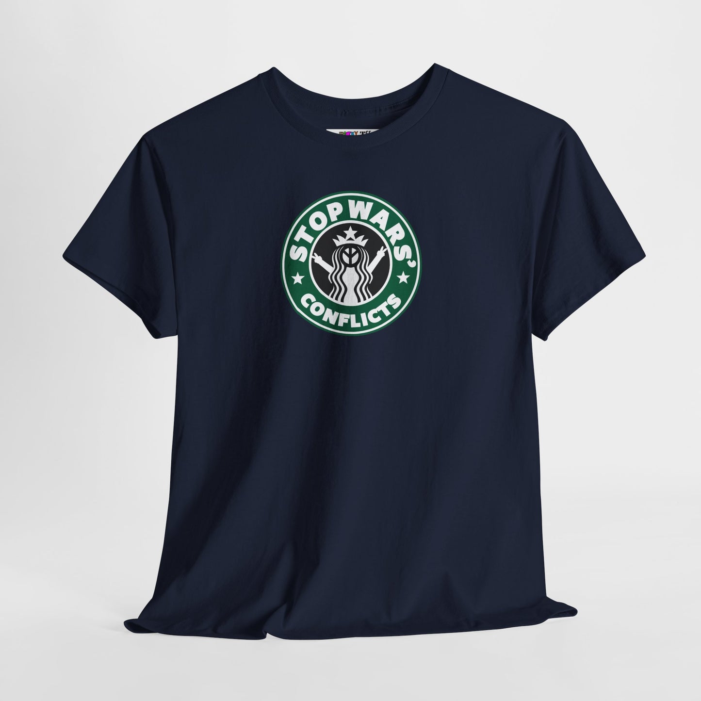 STOP WARS' CONFLICTS Unisex Heavy Cotton Tee