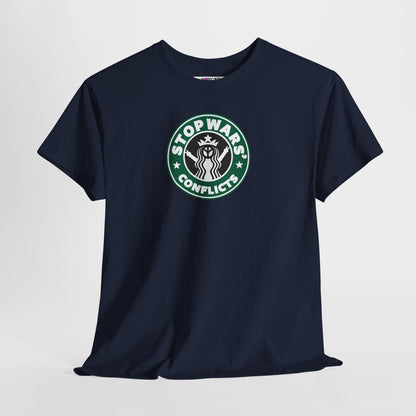 STOP WARS' CONFLICTS Unisex Heavy Cotton Tee