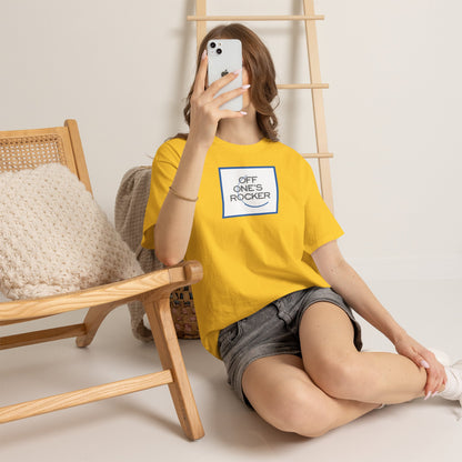 OFF ONE'S ROCKER Unisex Heavy Cotton Tee