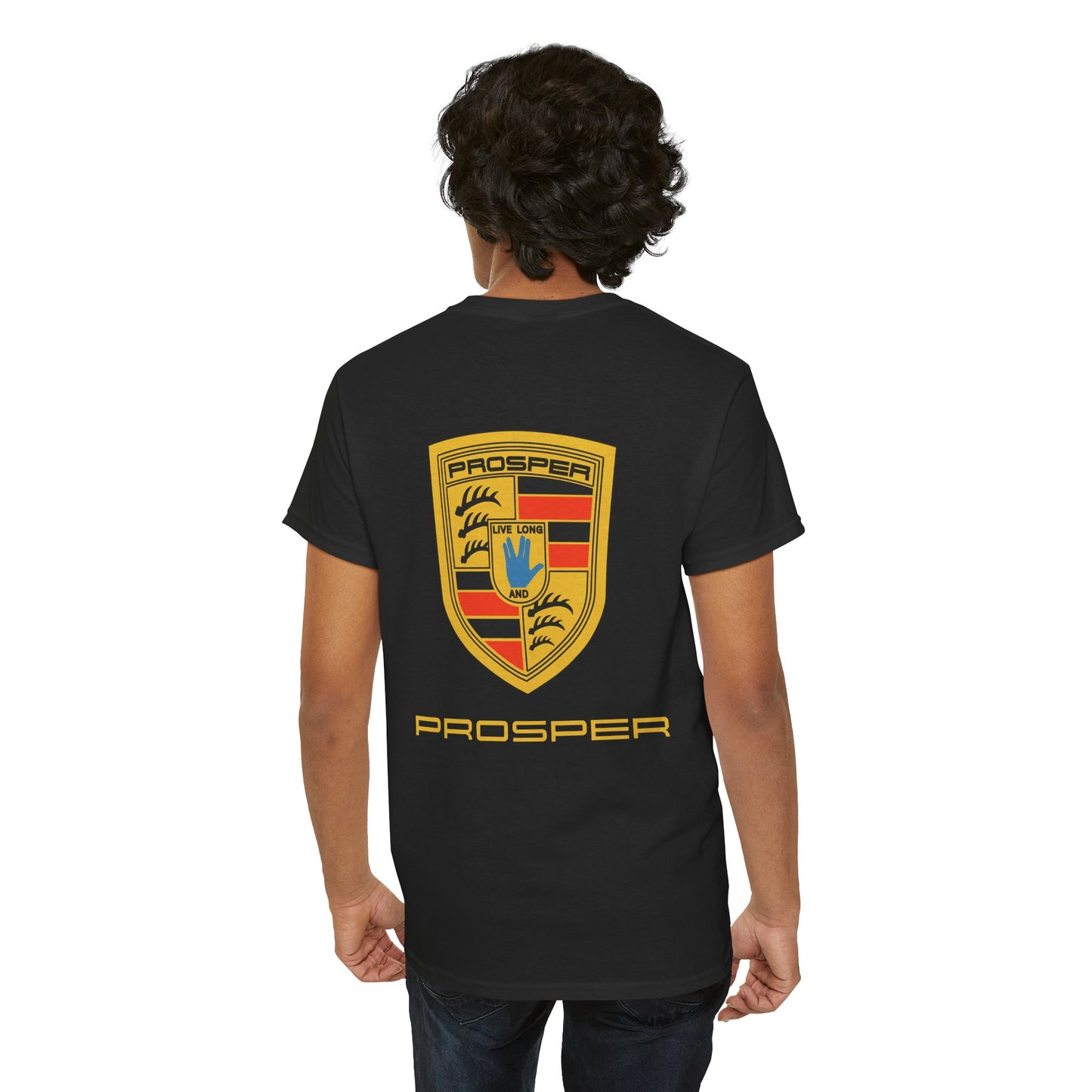 PROSPER, live long and...PROSPER Unisex Heavy Cotton Tee
