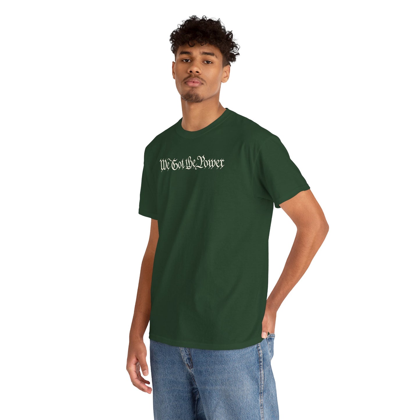 WE GOT THE POWER Unisex Heavy Cotton Tee