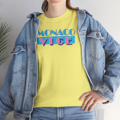 MONACO VICE Unisex Heavy Cotton Tee
