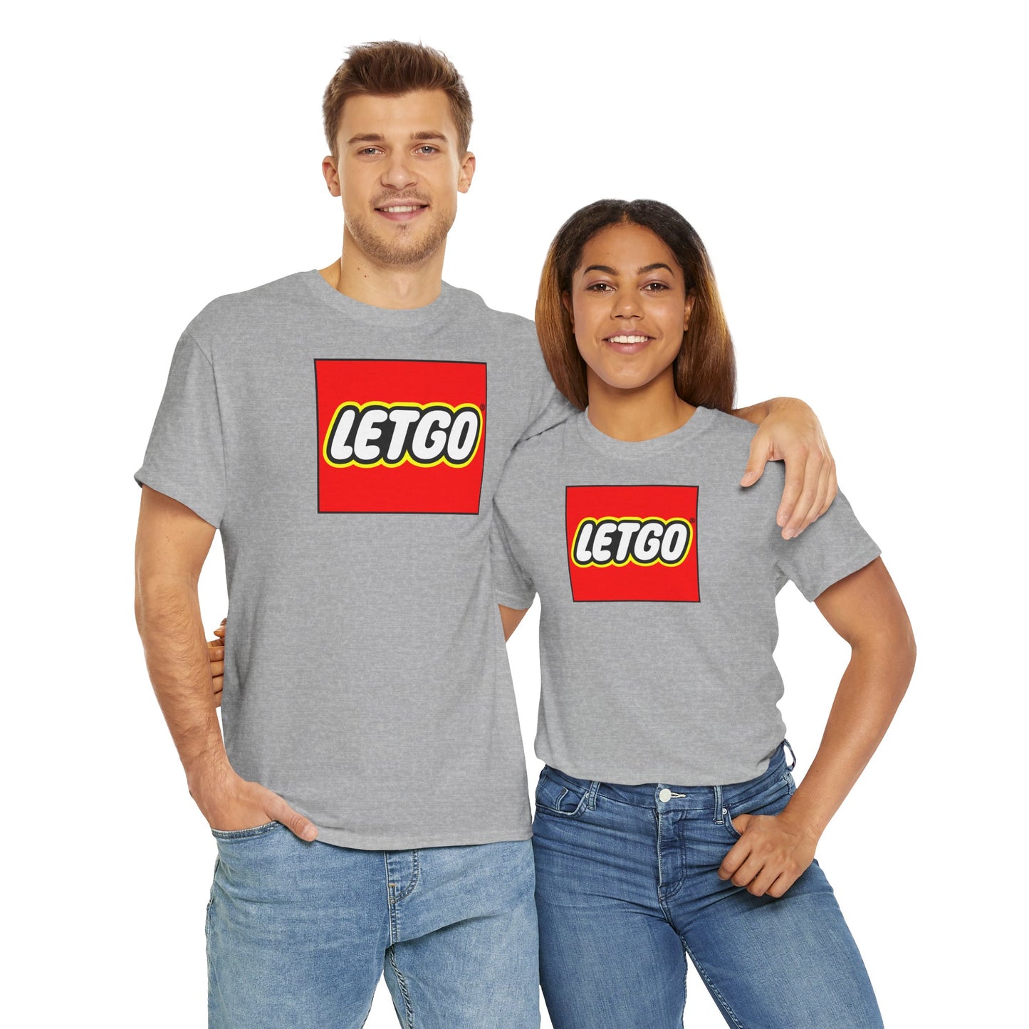 LETGO Unisex Heavy Cotton Tee