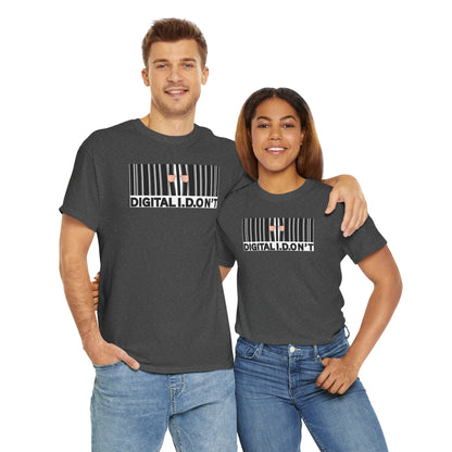 DIGITAL I.D.ON'T Unisex Heavy Cotton Tee
