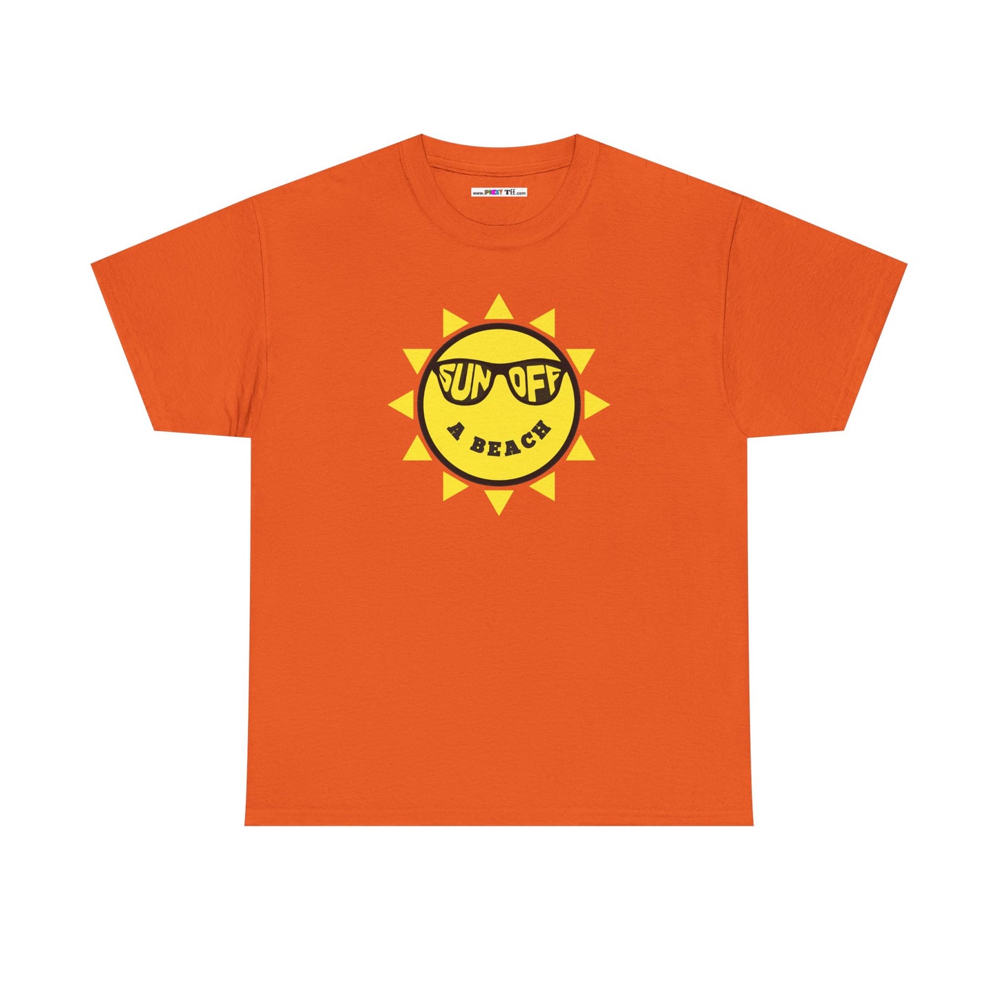 SUN OFF A BEACH Unisex Heavy Cotton Tee