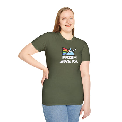 PRISM BREAK Unisex Softstyle 100% Cotton T-Shirt