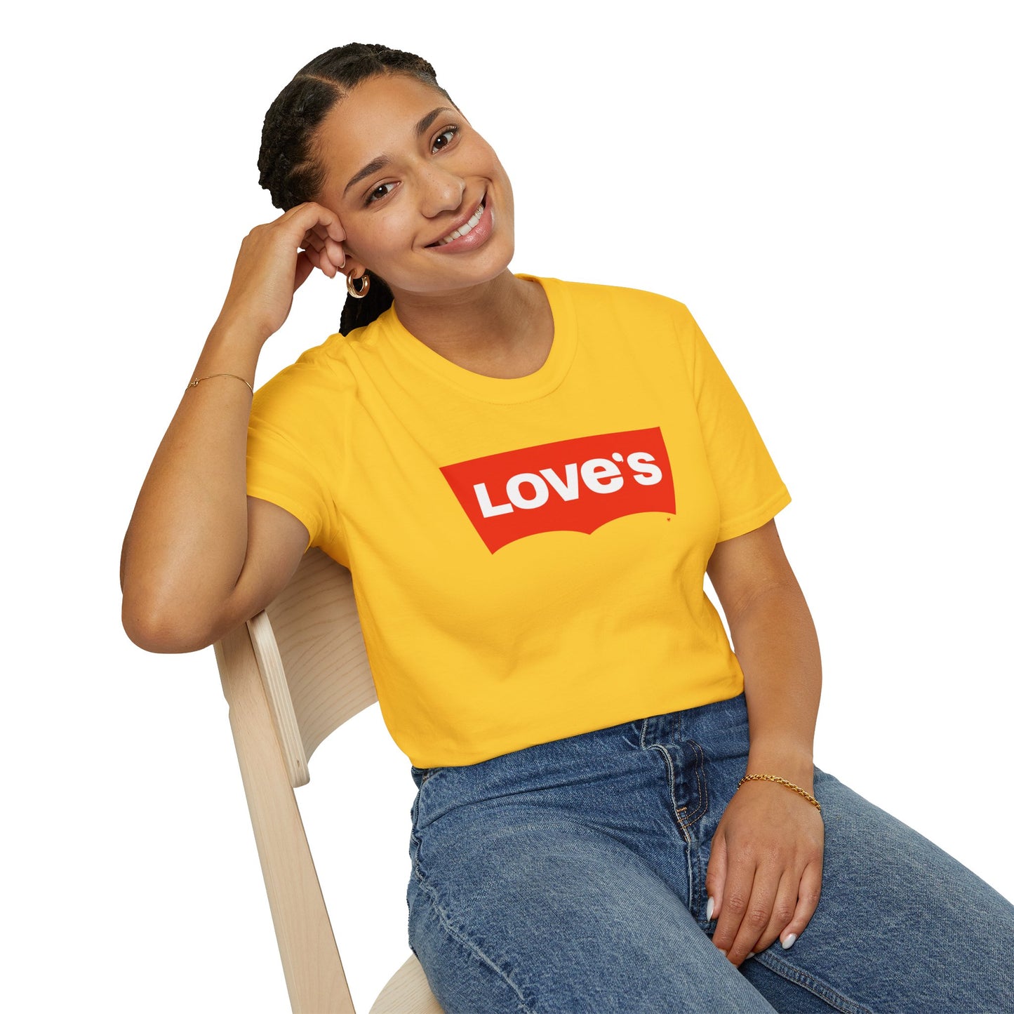 LOVE'S Unisex Softstyle 100% Cotton T-Shirt