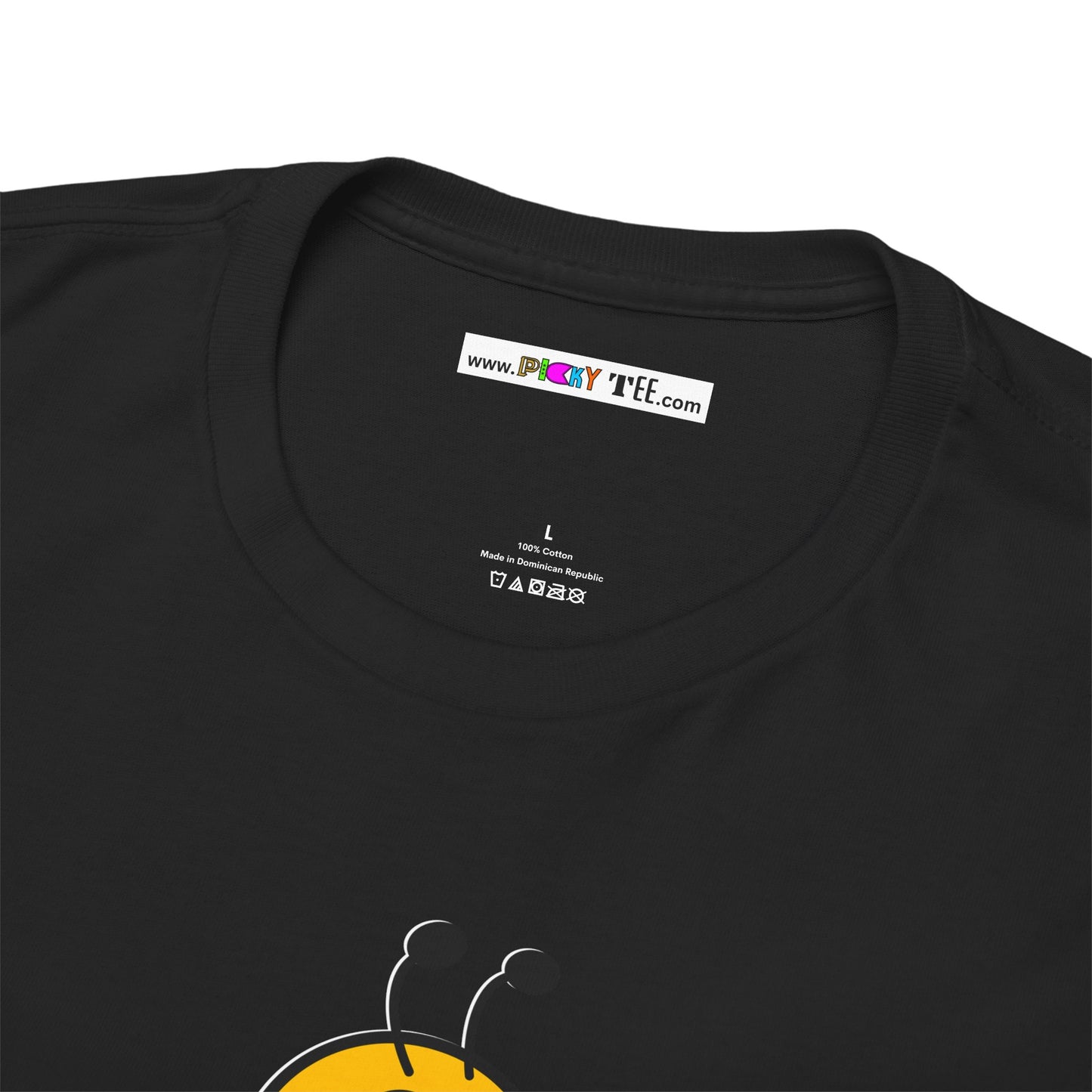 Bee Here Now Unisex Heavy Cotton Tee