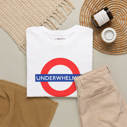 UNDERWHELMED Unisex Heavy Cotton Tee