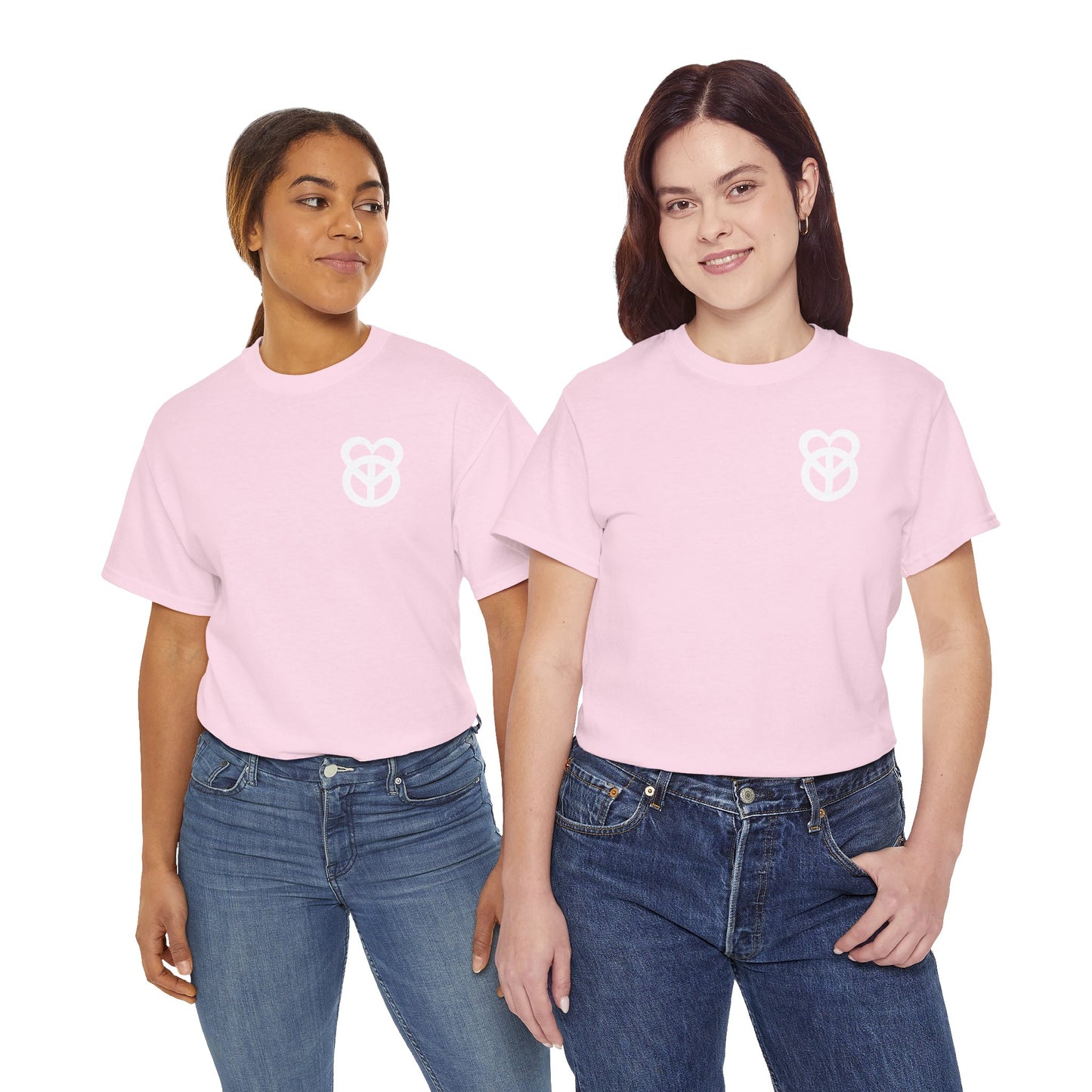 KEEP PEACE AND LOVE ON Unisex Heavy Cotton Tee