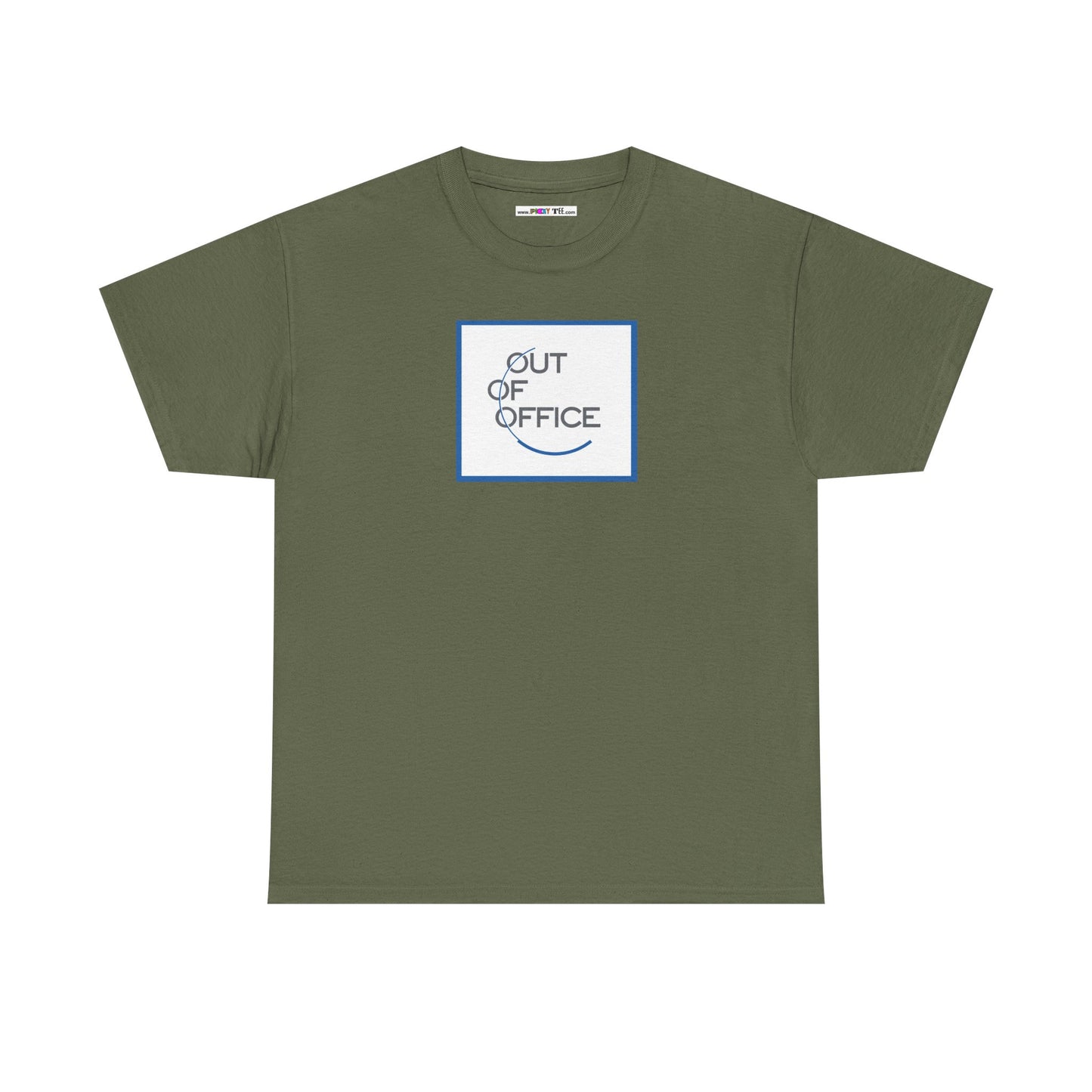 OUT OF OFFICE Unisex Heavy Cotton Tee