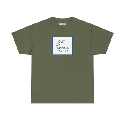 OUT OF OFFICE Unisex Heavy Cotton Tee