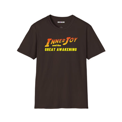 INNER JOY and the GREAT AWAKENING Unisex Softstyle 100% Cotton T-Shirt