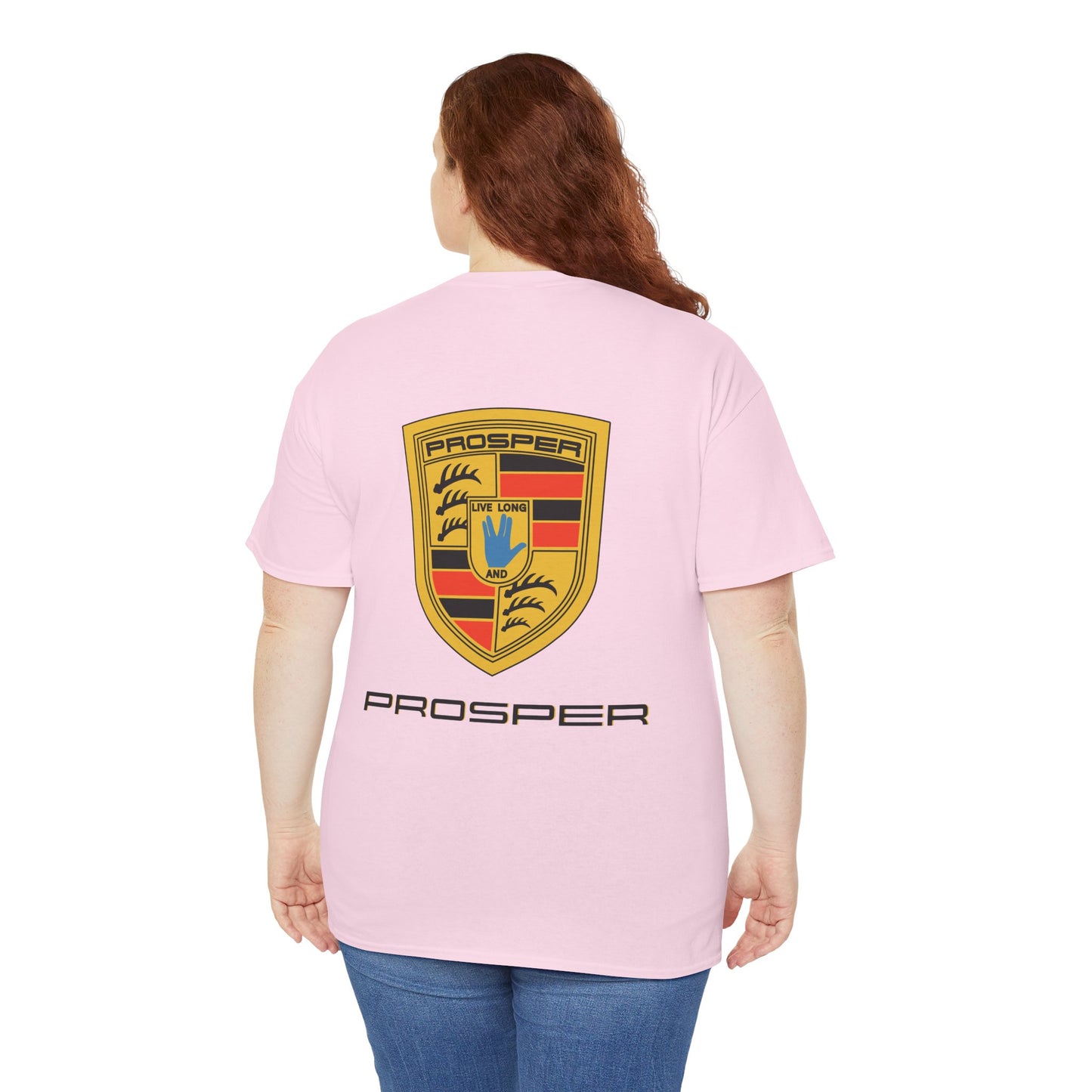 PROSPER, live long and...PROSPER Unisex Heavy Cotton Tee