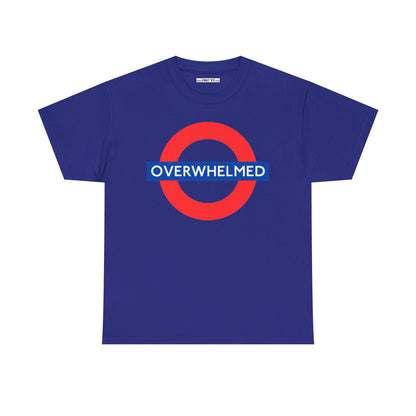 OVERWHELMED Unisex Heavy Cotton Tee