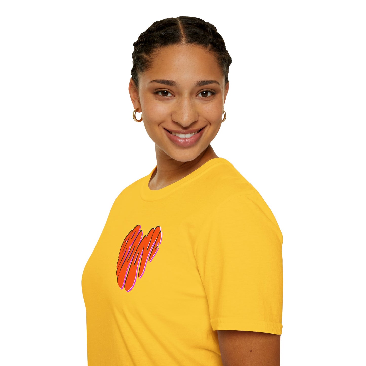 GROOVE is in THE HEART Unisex Softstyle 100% Cotton T-Shirt