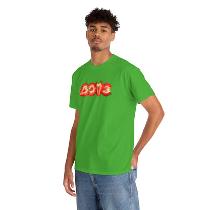 BERRY MUCH LOVE Unisex Heavy Cotton Tee