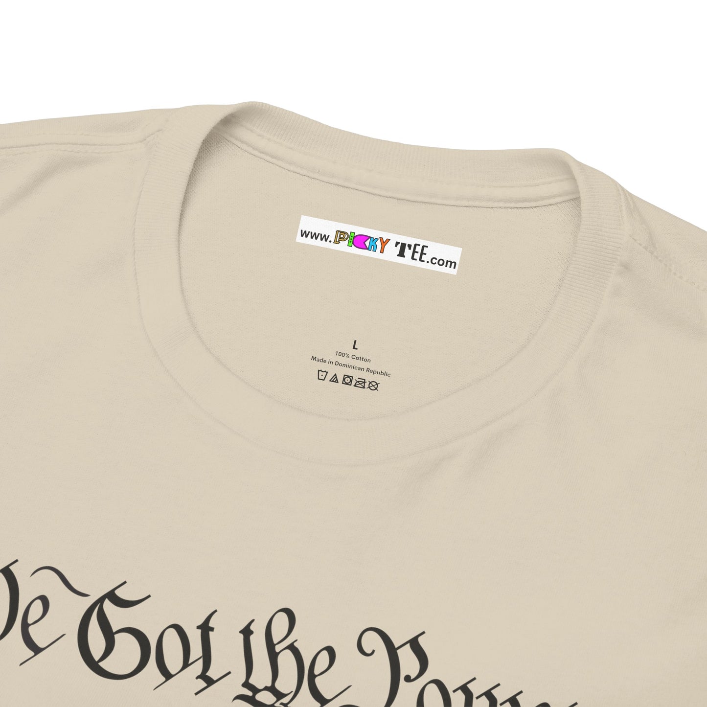 WE GOT THE POWER Unisex Heavy Cotton Tee