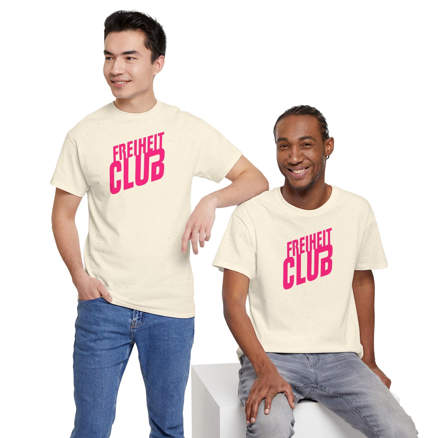 FREIHEIT CLUB  Unisex Softstyle 100% Cotton T-Shirt