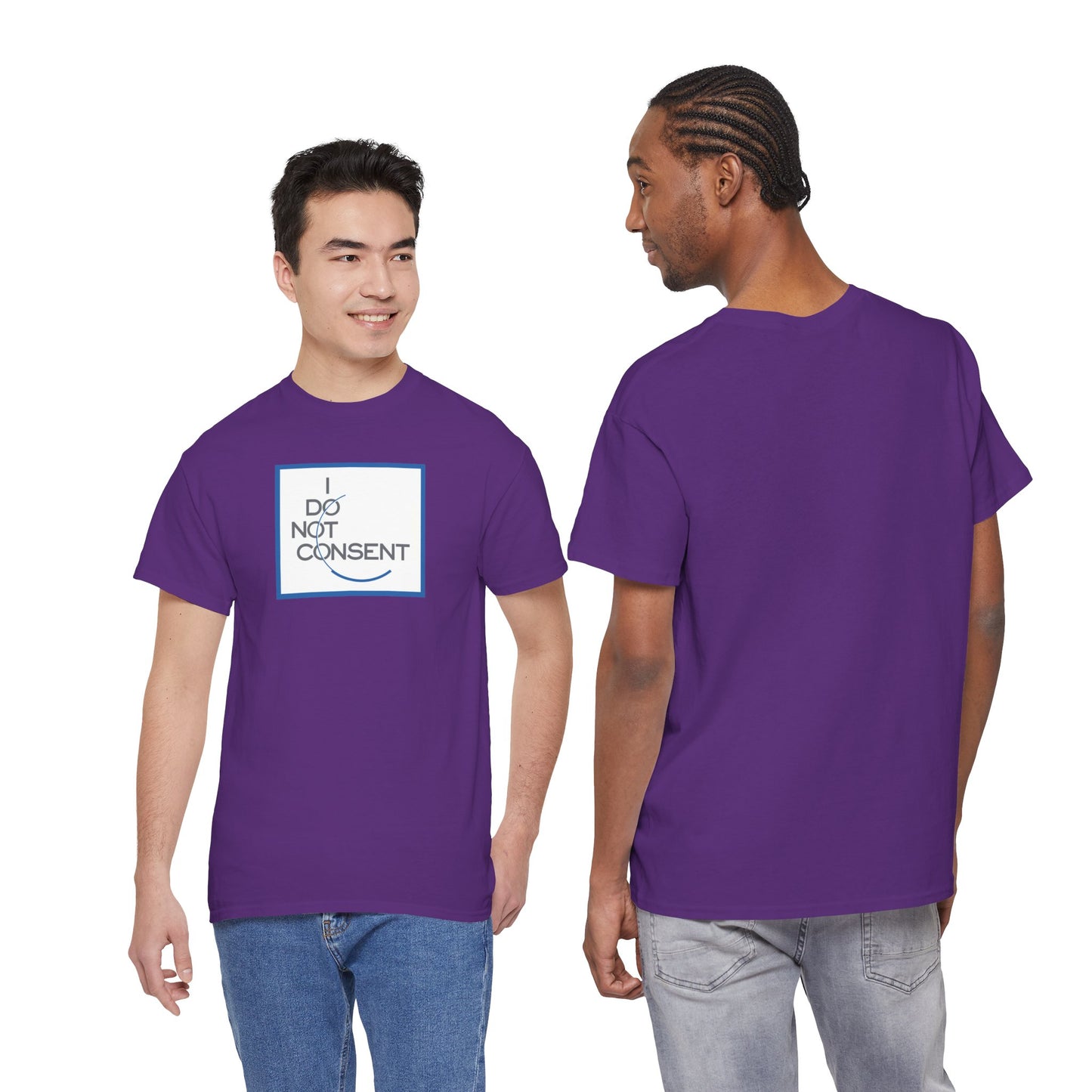 I DO NOT CONSENT Unisex Heavy Cotton Tee