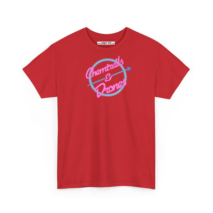 Chemtrails & Drones Unisex Heavy Cotton Tee