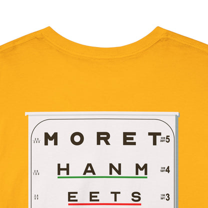 MORE THAN MEETS THE I TEST Unisex Heavy Cotton Tee