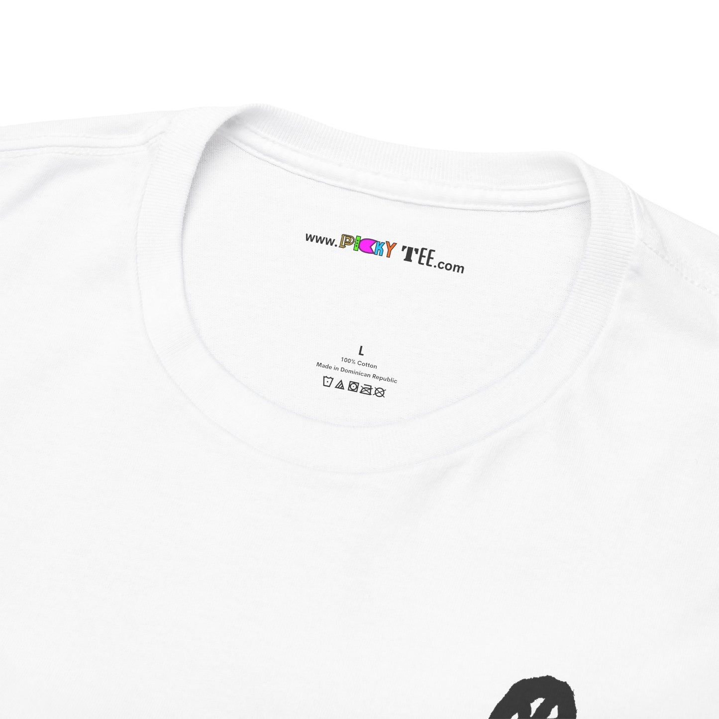 PEACEFULLY! Unisex Heavy Cotton Tee