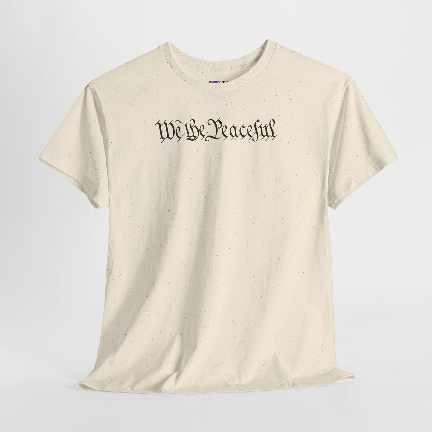WE THE PEACEFUL Unisex Heavy Cotton Tee