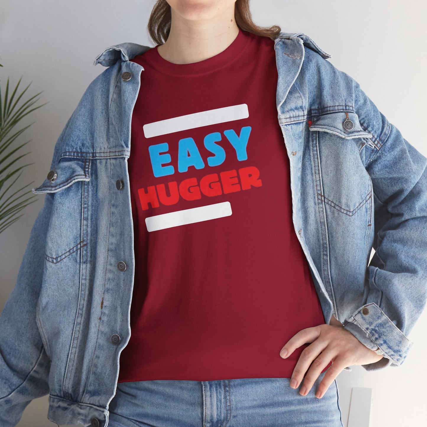 EASY HUGGER Unisex Heavy Cotton Tee