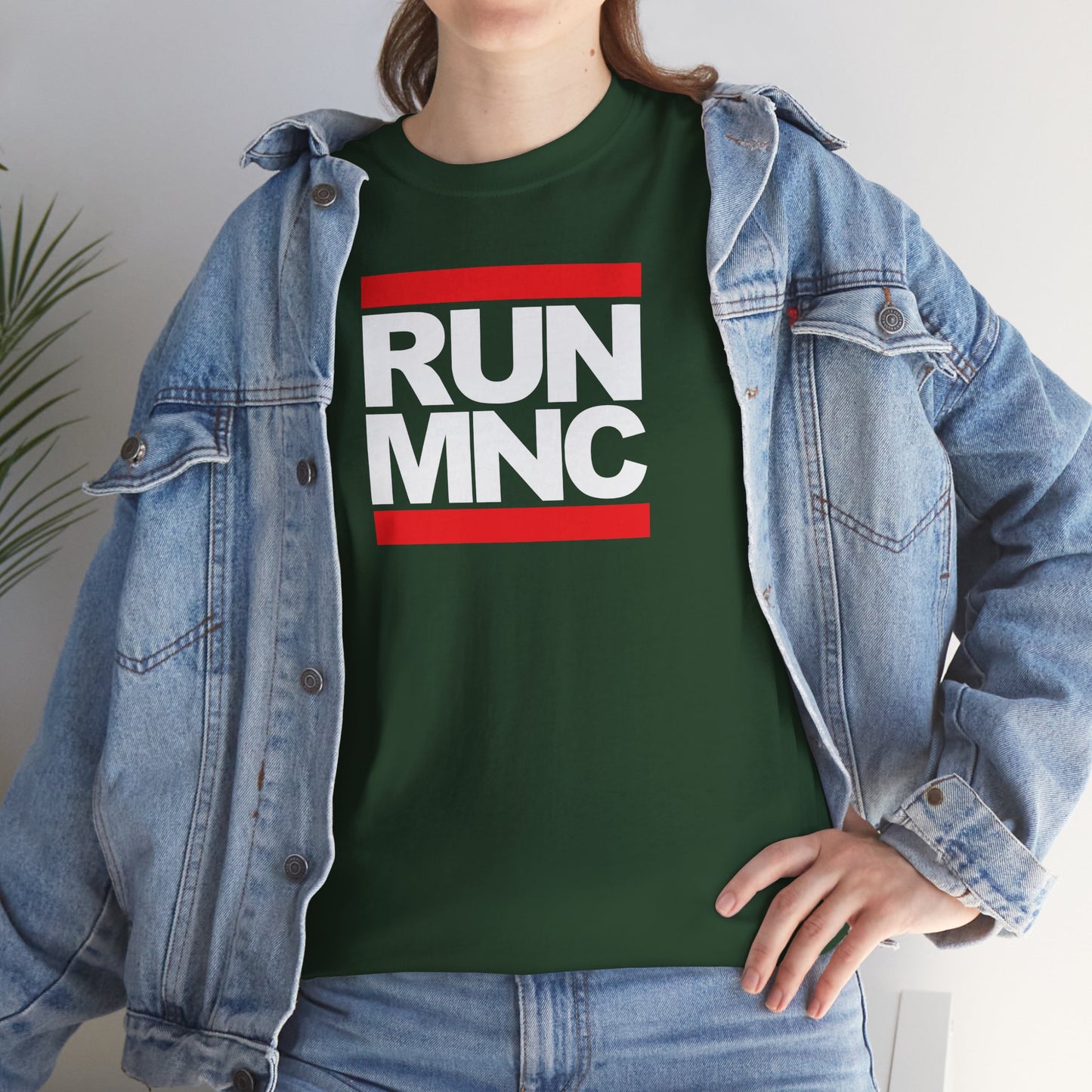 RUNMNC Unisex Heavy Cotton Tee