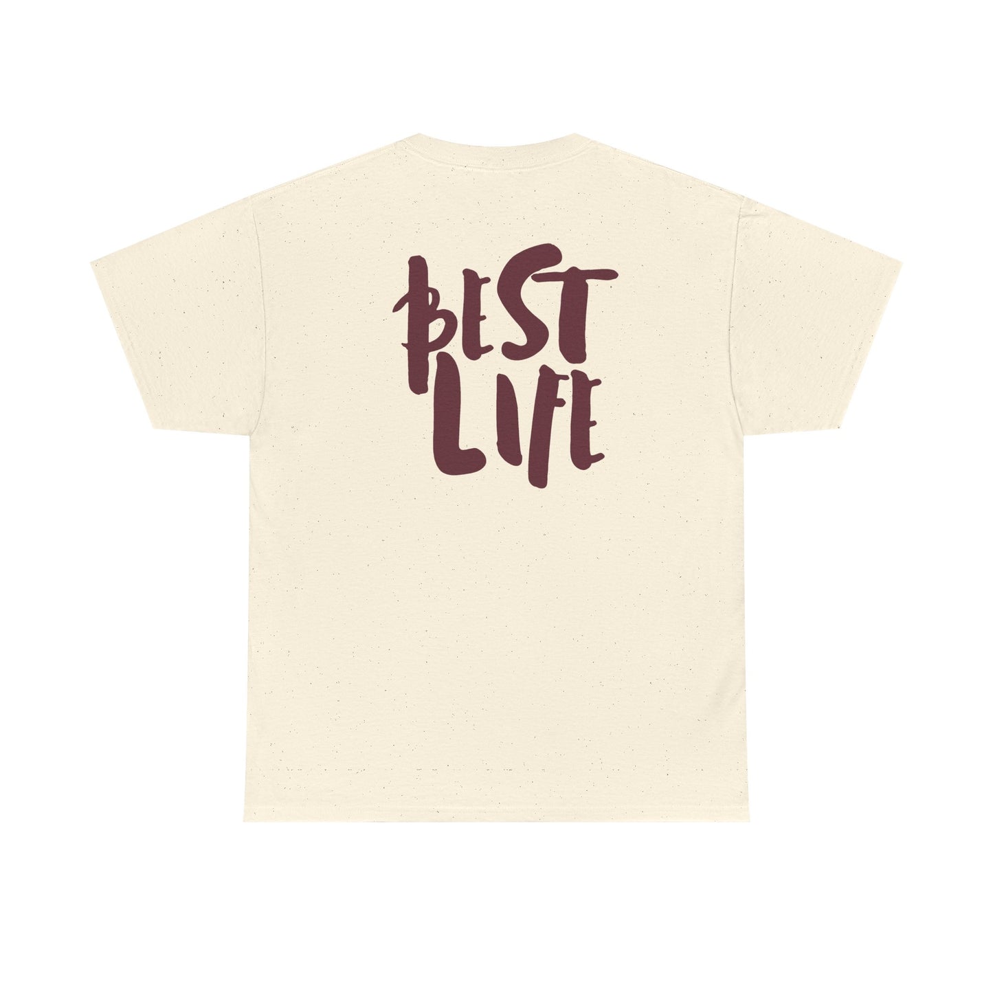 BEST LIFE Unisex Heavy Cotton Tee
