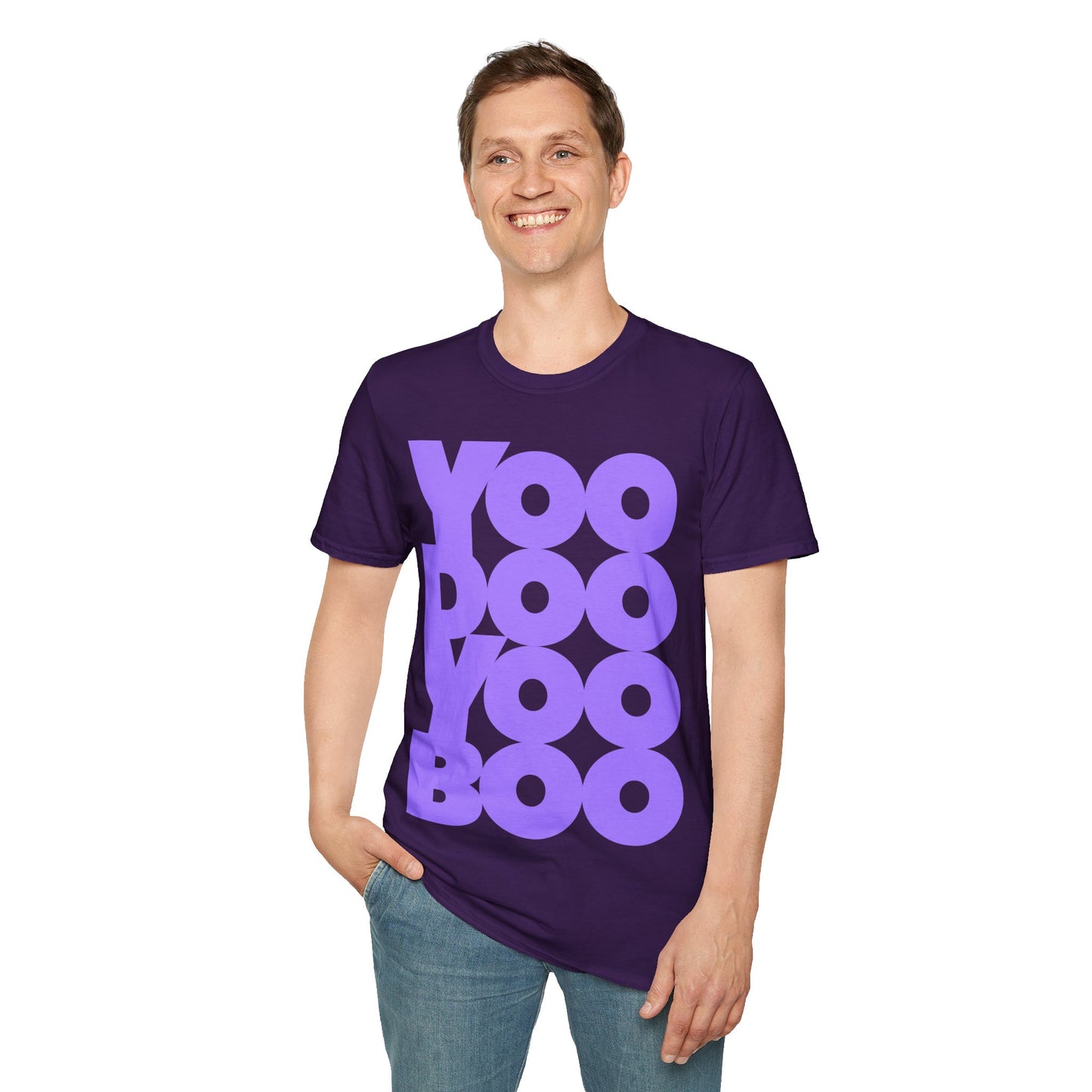 YOO DOO YOO BOO! Unisex Softstyle 100% Cotton T-Shirt