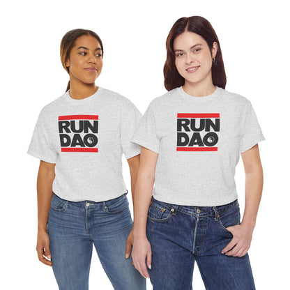 RUN DAO Unisex Heavy Cotton Tee