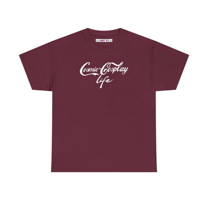 Cosmic Cosplay Life Unisex Heavy Cotton Tee
