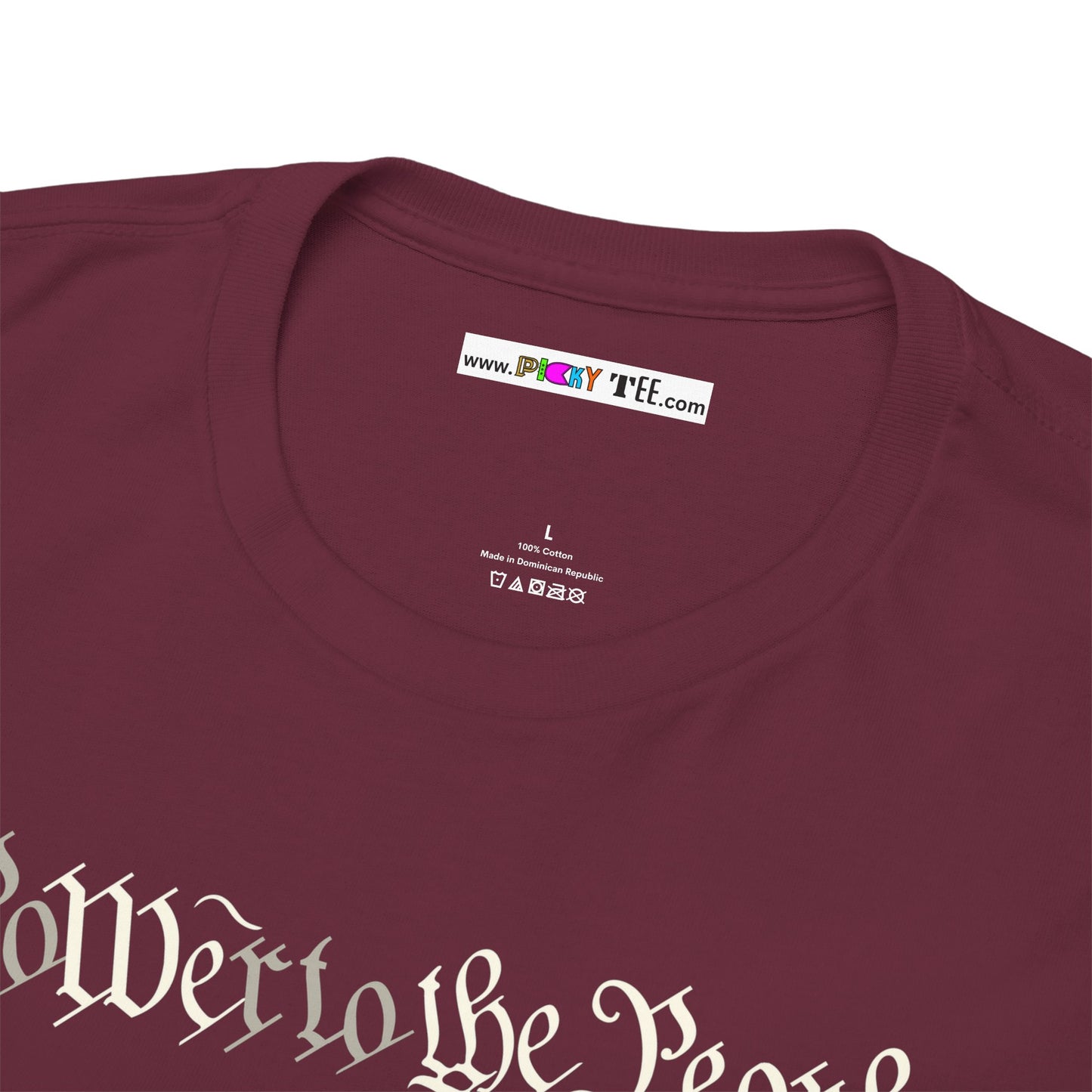 poWEr to THE PEOPLE Unisex Heavy Cotton Tee