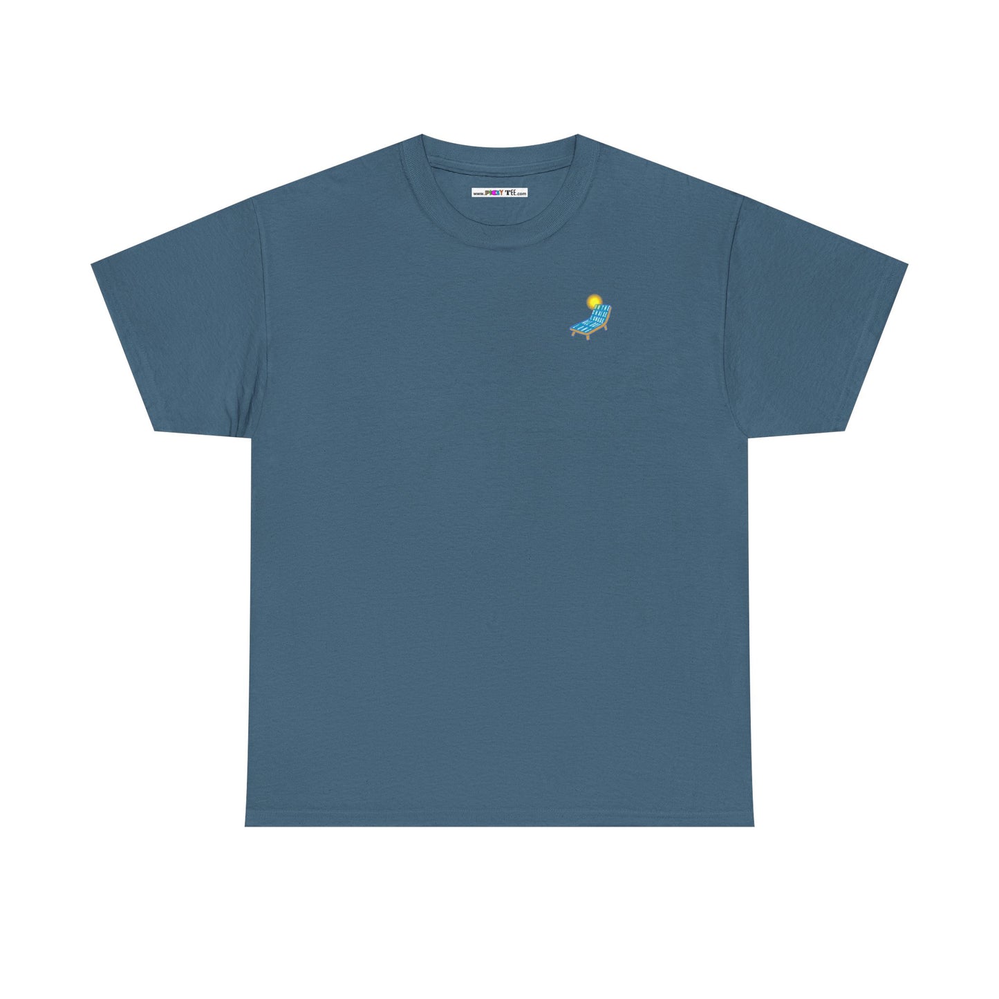 ON THE CHAISE LONGUE ALL DAY LONG Heavy Cotton Tee