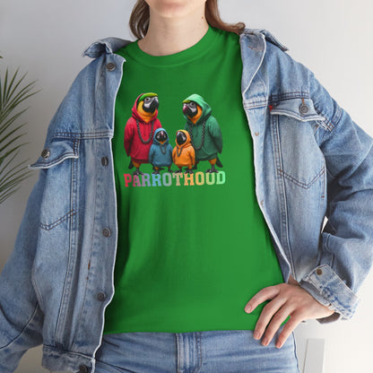 PARROTHOOD Unisex Heavy Cotton Tee