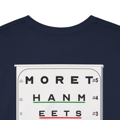 MORE THAN MEETS THE I TEST Unisex Heavy Cotton Tee