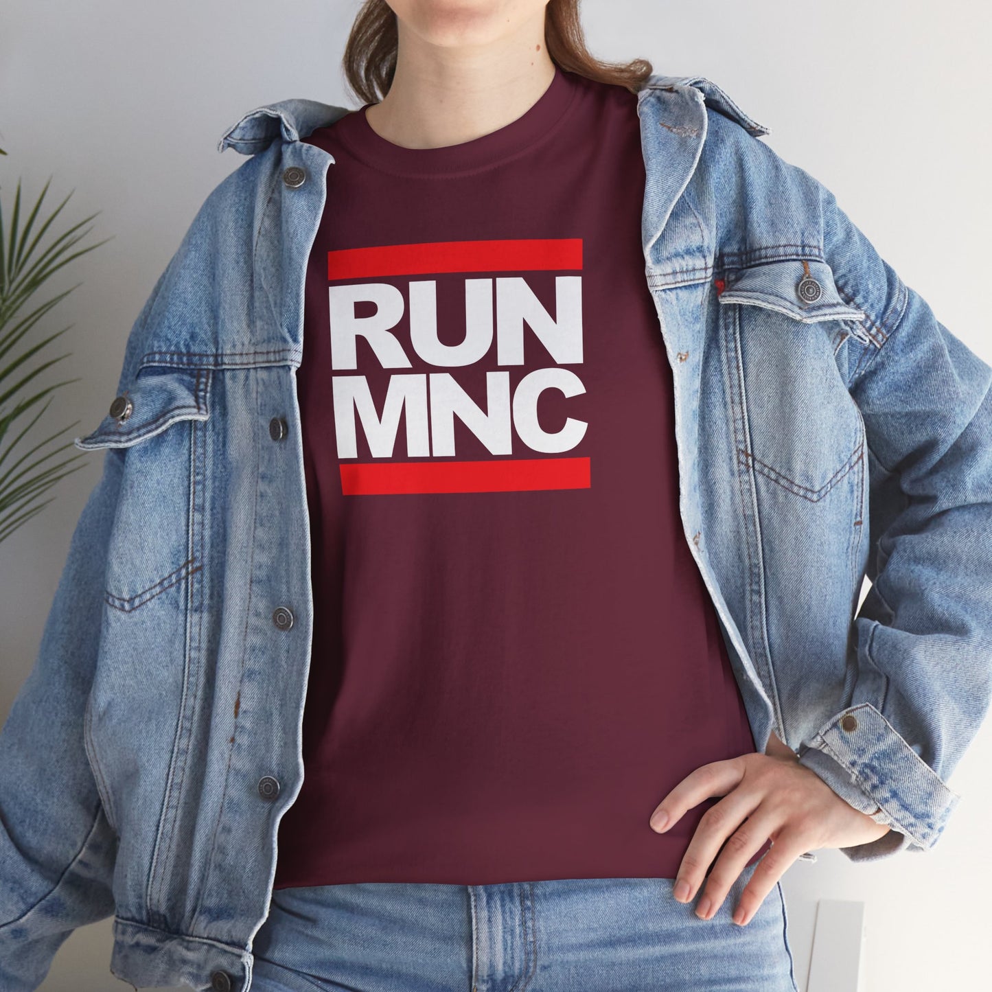 RUNMNC Unisex Heavy Cotton Tee