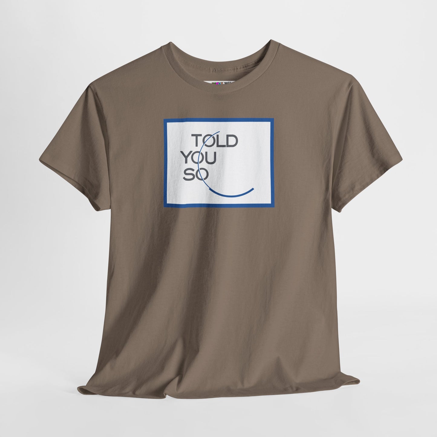 TOLD YOU SO Unisex Heavy Cotton Tee