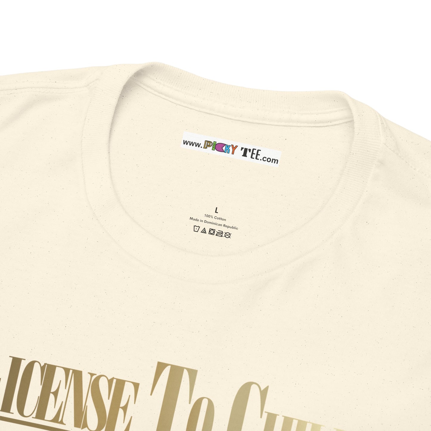 LICENSE TO CHILL 00Zzz Unisex Heavy Cotton Tee