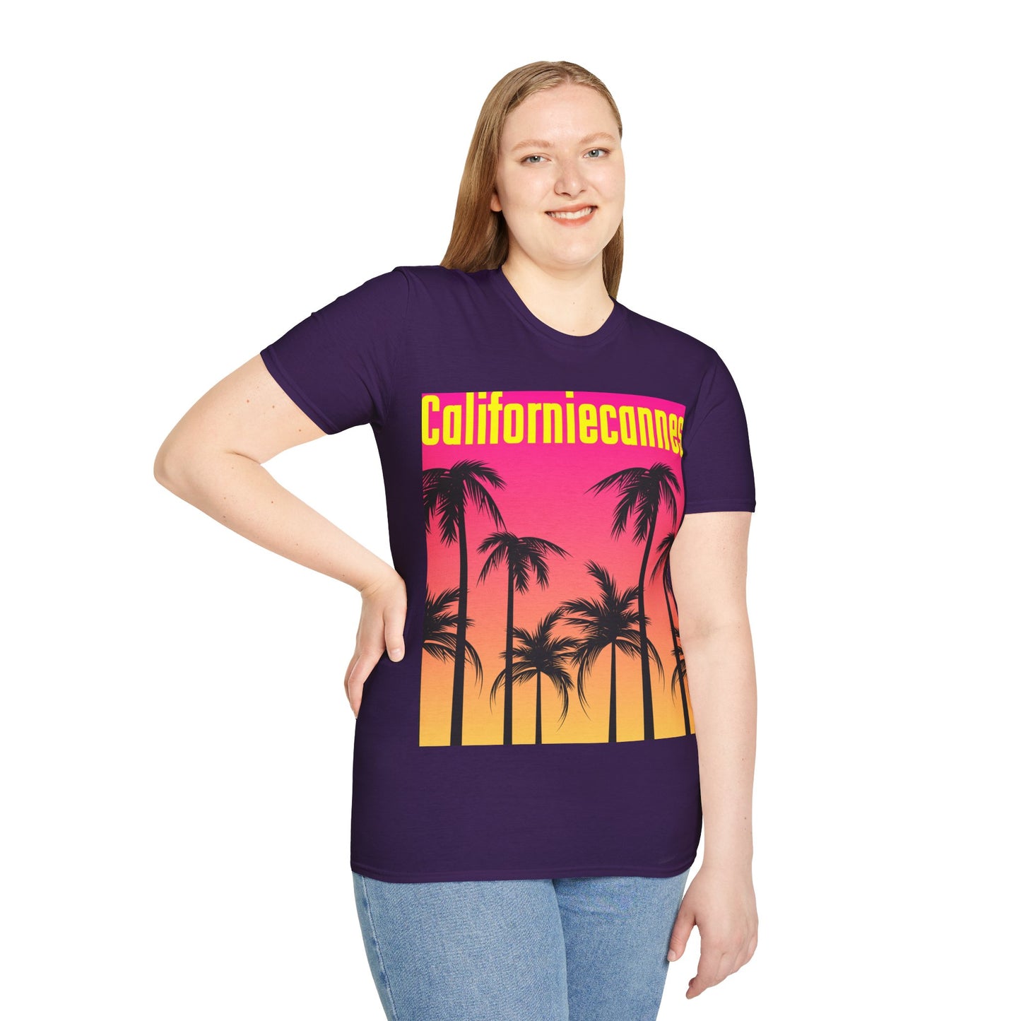 Californiecannes Unisex Softstyle 100% Cotton T-Shirt